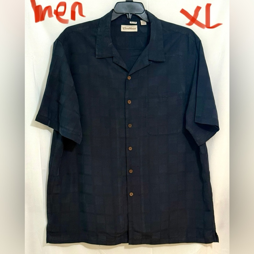 Caribbean Blue Casual Button Down Shirt